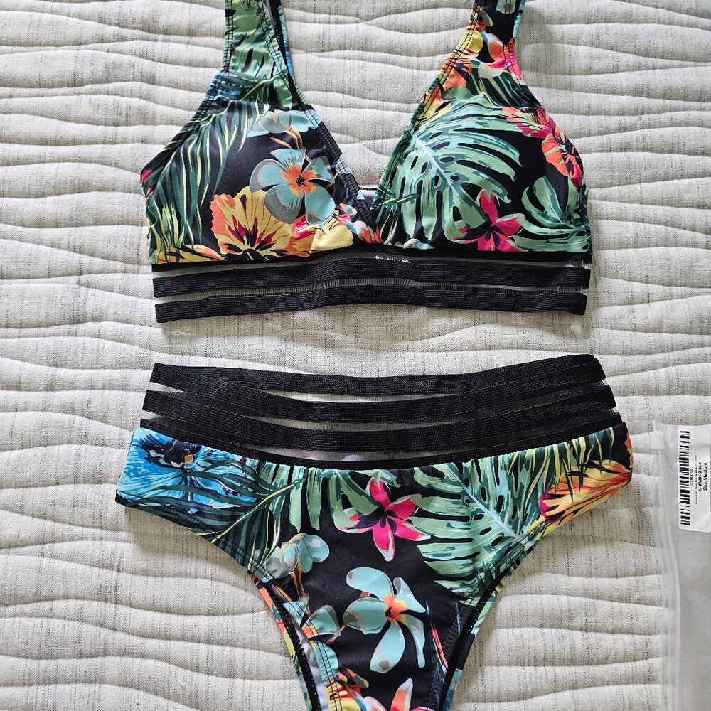 Tropical Bikini Size M